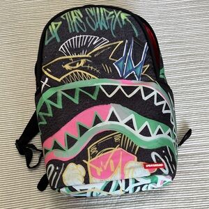 Sprayground Urban Shark Backpack with Bold Colors